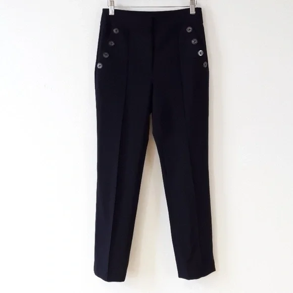 Veronica Beard Friedman  navy pants cropped from Tuckernuck - Picture 3 of 7
